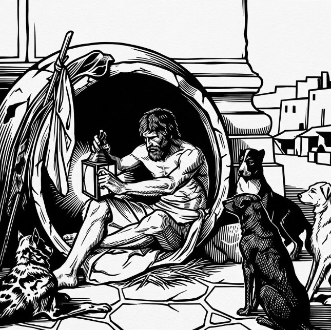 Log #041 – Diogène : La Liberté impertinente