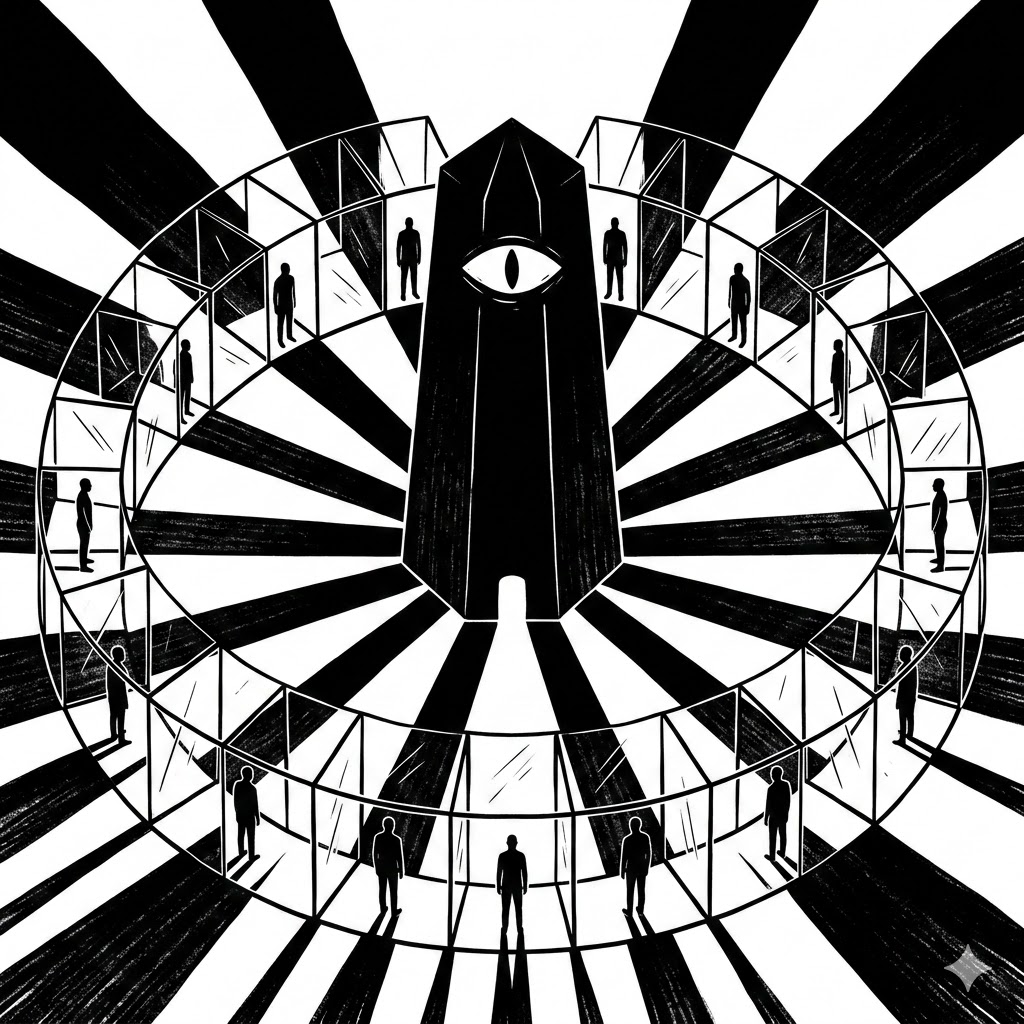 Log #043 – L&rsquo;Œil sans Paupière du Panoptique: La Prison de la Conscience